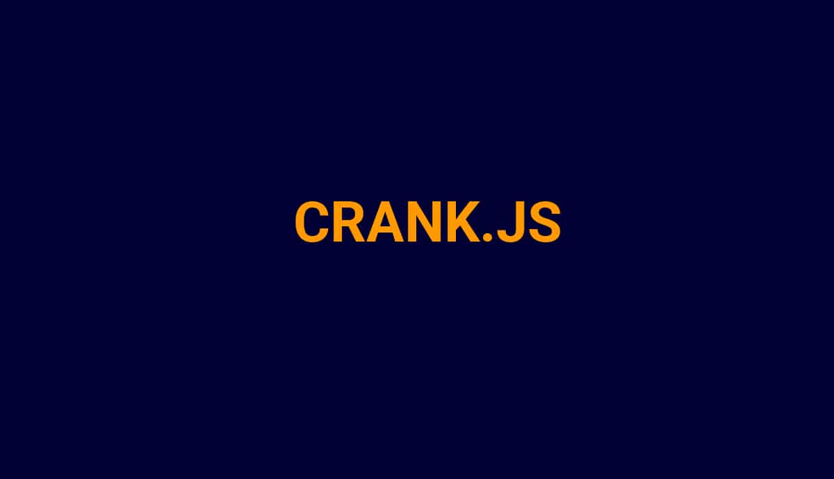 Crank.js was Born – for Creating JSX-driven Components