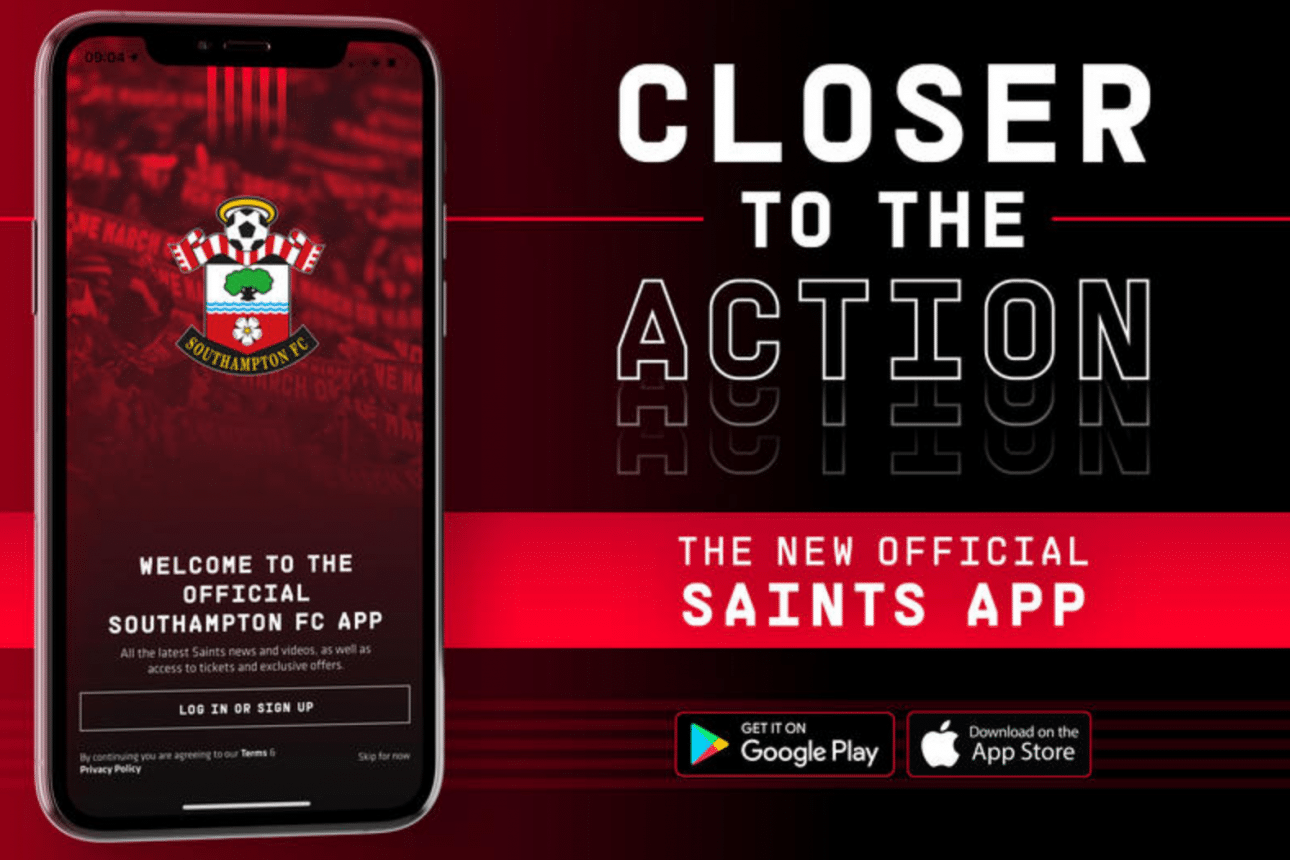 Southampton F.C. Launches New ‘Saints’ App using Realife Tech for the Best Digital Experience