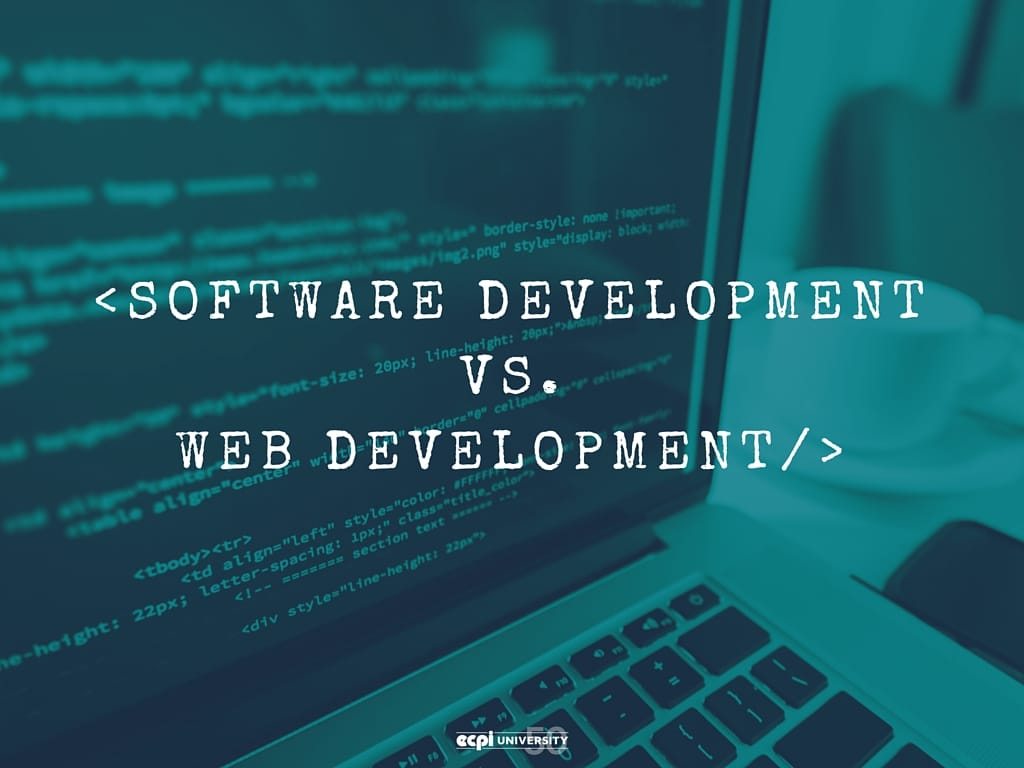 Web Developer vs Software Developer
