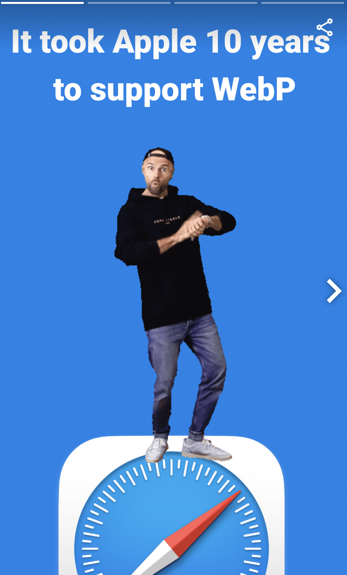 Why Kit supports AVIF but Safari does not? Devstyler.io