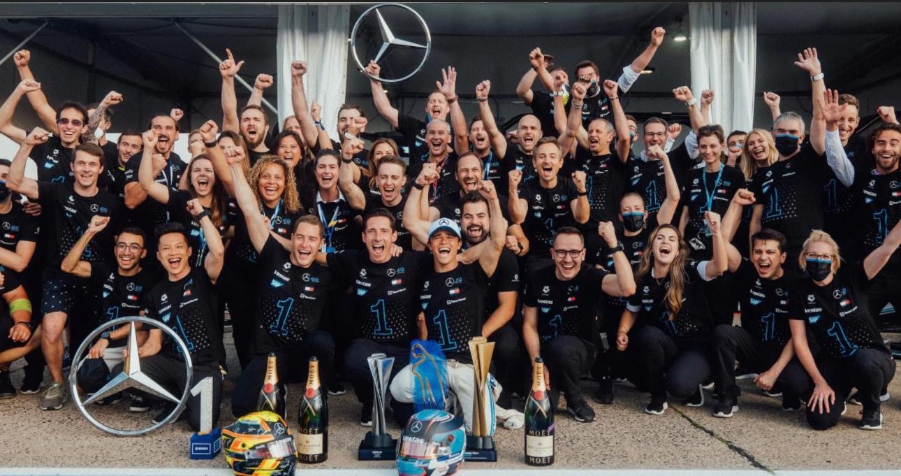 Mercedes-EQ Formula E Team wins first all-electric Double World Championship