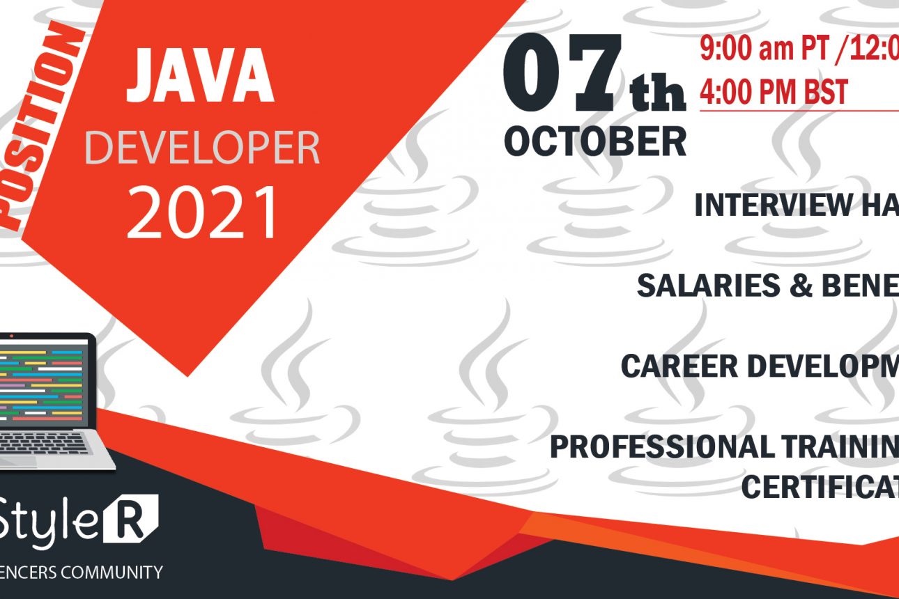 The Position “Java Developer” – Salaries, Career Development, Training