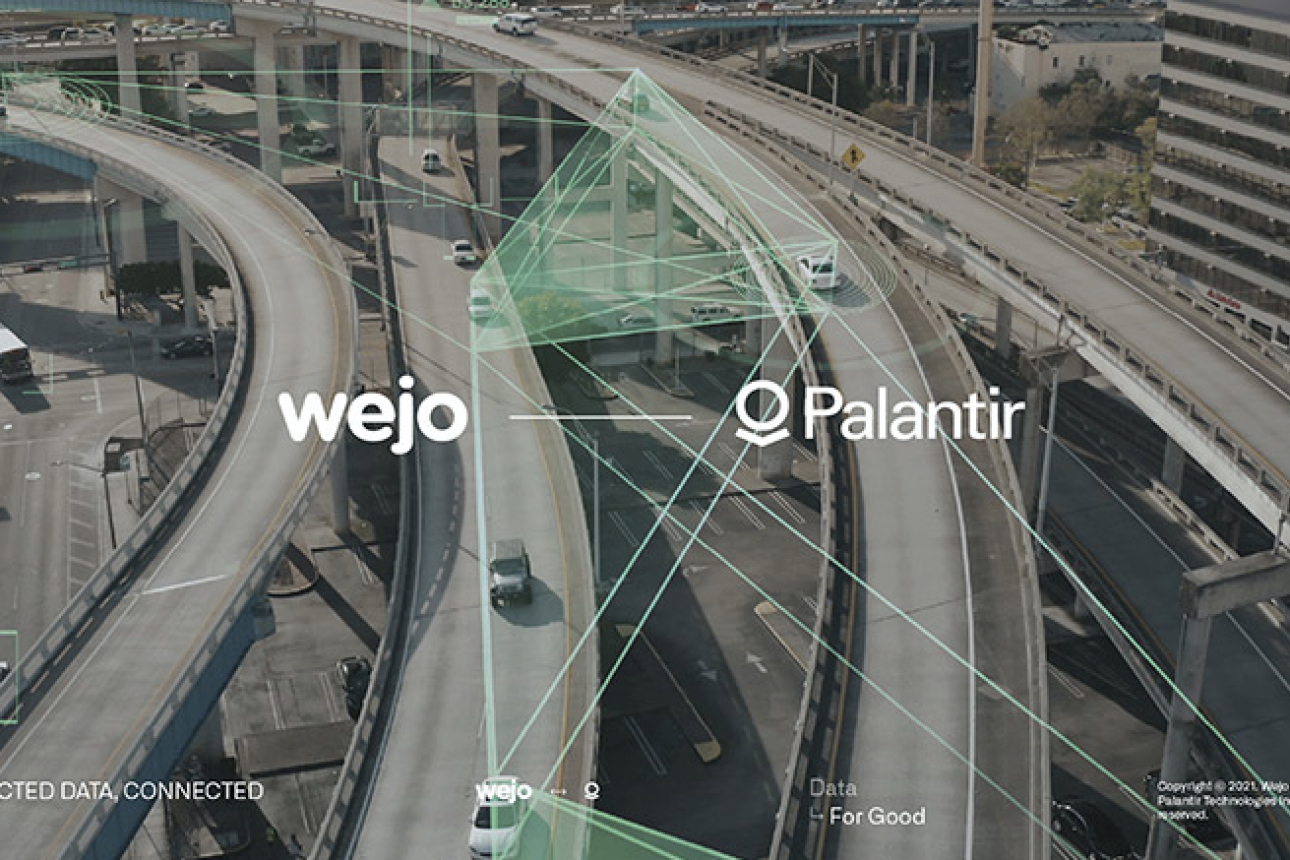 Wejo and Palantir in partnership towards Revolutionizing Mobility