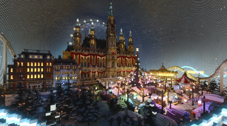 Nvidia Launched world’s largest Winter Wonderland – built in Minecraft