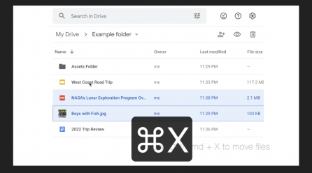 Google Drive Finally Adds Support For Common Keyboard Shortcuts
