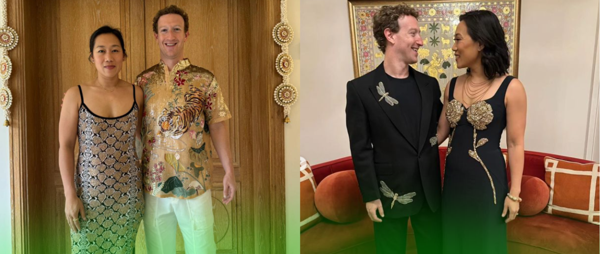 Mark Zuckerberg and His Wife Shared Photos From Billionaire Wedding In India